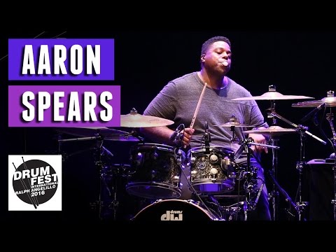 Aaron Spears - 2016 Drum Festival International Ralph Angelillo