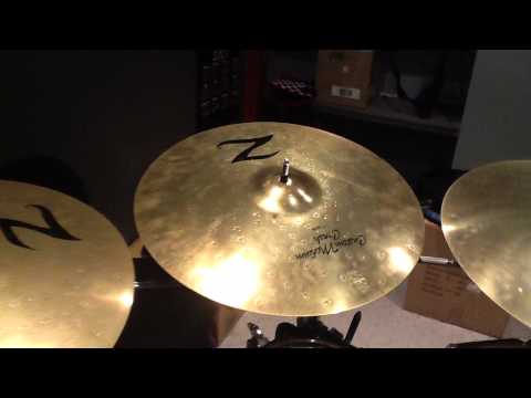 Zildjian Old and New Z Custom 17&quot; and 18&quot; Medium Crash Cymbal Comparison