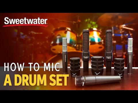How to Mic a Drum Set in 1,2,3,4, and More Mics