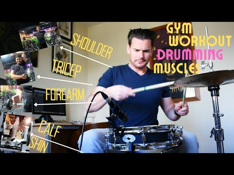 Gym Workout for drummers. Hit the active Muscles.