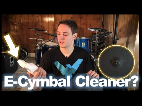 Cleaning Electronic Cymbals (303 Aerospace Protectant)