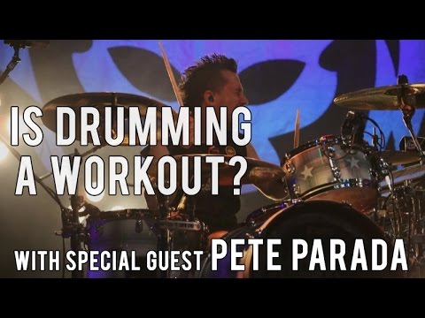 DRUMMING: HOW MANY CALORIES DO YOU BURN? with PETE PARADA of THE OFFSPRING