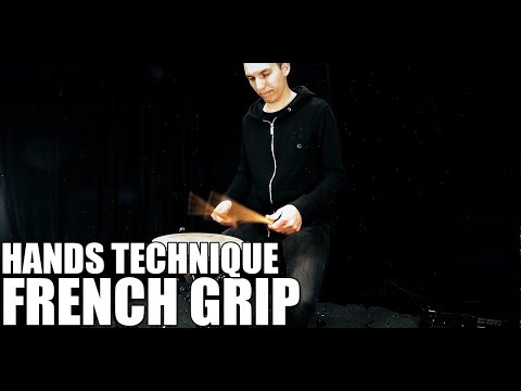 French Grip Drum Finger Technique - James Payne